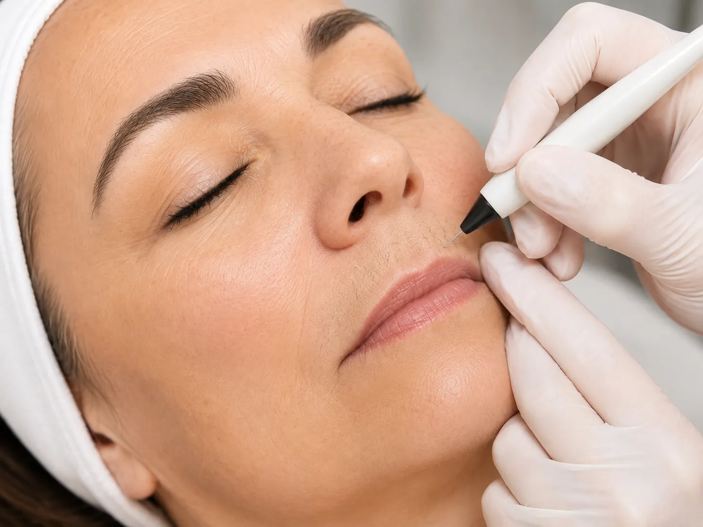 Elektrolyse-Behandlung bei Beautymix Wellness in Konstanz