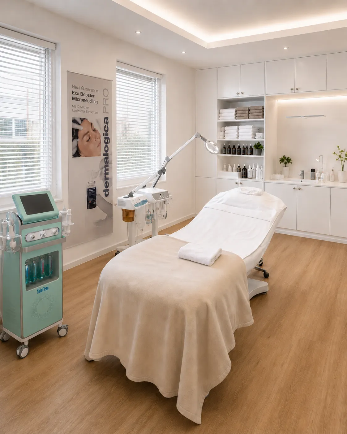 Kosmetik-Behandlungsraum bei Beautymix Wellness in Konstanz